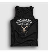 Presmono Unisex Siyah Demonic Mask Slaughter To Prevail Atlet 458043tt