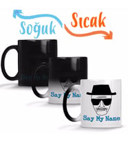 Heisenberg Say My Name Sihirli Kupa Bardak Porselen