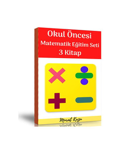 Okul Öncesi Matematik Eğitim Seti (3 Fasikül Kitap) (RGB)