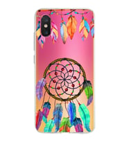 PrintiFy Xiaomi Mi 8 Pro ile Uyumlu 1mm Slim Fit Nazar Boncuğu 6 Baskılı Şeffaf  Kılıf