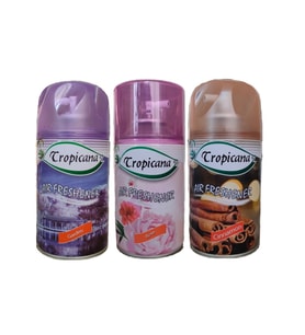 Tropicana Air Freshener Oda Kokusu Garden Rose Cinnamon Bahçe Kokuları Parfüm Spreyi 260 Ml X 3 Adet