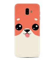 Samsung J6 Plus J7 Prime J7 Pro M20 Kılıf Desenli Silikon Sevimli Köpek 1731