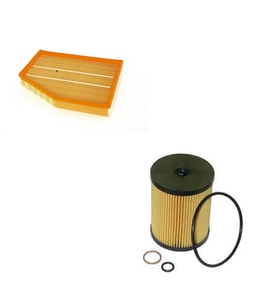 B-M-W 6 SERİSİ E63 E64 645 Ci Benzin 2004-2005 2Li Hava + Yağ Filtre