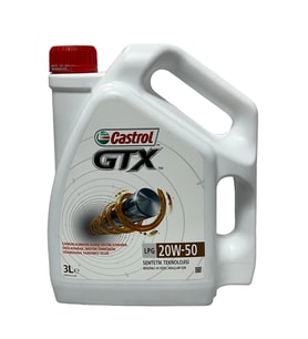 Castrol GTX 20W-50 Motor Yağı 3 Litre (Acı Kahve)
