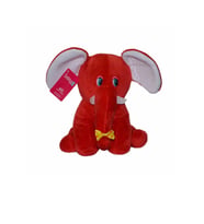 Sevimli Oturan Fil Peluş Oyuncak Uyku Arkadaşı 20 Cm (Çok Renkli)