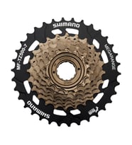 SHIMANO Çoklu Filibir MF-TZ500-7 7-vites 14-16-18-20-22-24-34D Jant teli koruyucu yok