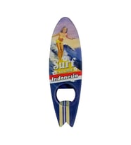 Endonezya Temalı Magnet Sörf Açacak (Karışık)