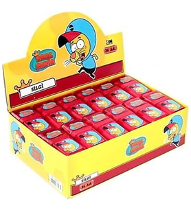 Dolphin Silgi Kral Şakir Öğrenci Silgisi (36 Lı Paket)
