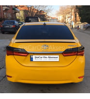 Toyota Corolla 2013-2018 Sedan Bagaj Üstü Spoiler Piano Black