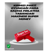 CEYLAN ADAM Dolar Boyutunda Kâğıt Atışı Yapan Pil ile Çalışan Oyuncak Tabanca