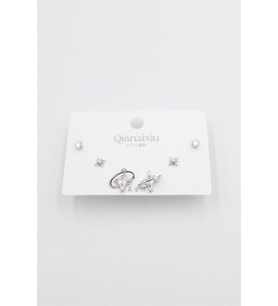 Northcity Çoklu Set Küpe - Gümüş
