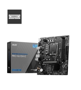 Msı Pro H610M-E D5 1700P Vga Hdmi Pro H610M-E