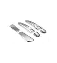 Clio 4 Kapı Kolu Krom Hb 2012 > 4 Kapı Paslanmaz Çelik (Metal)