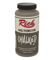 Rich Multi Decor Chalked Akrilik Boya 500 cc. 4578 RETRO SİYAH 
