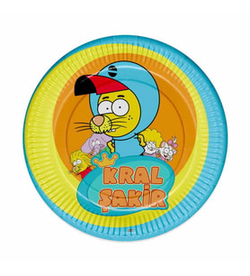 Tabak Karton Kral Şakir Action 23Cm-