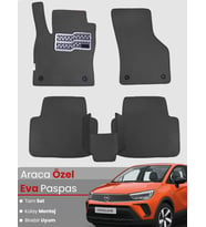 Opel Crossland (2020-2025) Uyumlu EVA Paspas Tam Set – Birebir Uyum,Su Geçirmez,Hızlı Montaj
