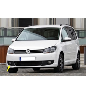 VW Touran 2011-2015 Sağ Sis Farı Çerçevesi Kapağı 1T0853666S