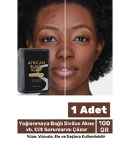 %100 Doğal Güzel Kokulu El Yüz Saç Vücut Cilt Onaran Kolajen Etkili Afrika Bitkisel Sabun 1 Adet
