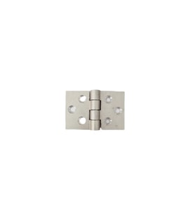 ALÜMİNYUM 2.5 CM DAR SABİT MENTESE 25 X 28 X 1.8 MM / 10 ADET