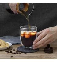 350 ml Çift Cidarlı Bardak El Yakmaz Bardak Kahve Bardağı Kokteyl Bardağı