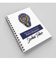 İsimli ve Mesajlı Polis Memuru Defter