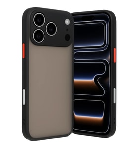 iPhone 17 Pro Max Kılıf Montreal Silikon Kapak - Siyah