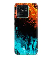 Xiaomi Redmi Note 7 8 9 Pro 10 2022 10 Pro 10S Kılıf Desenli Silikon Orange Blue Color 1665