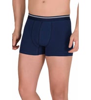Likralı Erkek Boxer Şort Lacivert 1097B