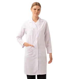 Cordata Kadın Beyaz Doktor Hemşire Laboratuvar Önlüğü Şık Dayanıklı ve Konforlu