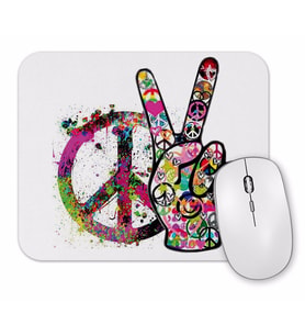 Peace  Barış Sİmge Mouse Pad