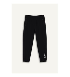 Defacto Slim Fit Dar Kesim Fermuar Cepli Siyah Erkek Eşofman Altı F1288AX/BK81