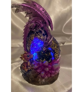 Dragon Ejderha Feng Shui Ejderha Işık Orta Boy (Çok Renkli)