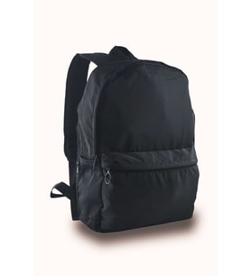Bagorama HUMA Unisex Paraşüt Kumaş Laptop ve Okul Günlük Sırt Çantası (Siyah)