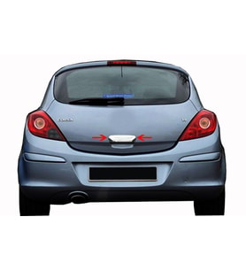 CORSA D BAGAJ AÇMA KROM 2006 2007 2008 2009 2010 2011 2012 2013 