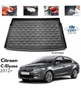 Citroen C-Elysee Bagaj Havuzu Paspası