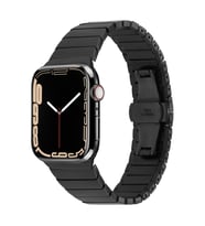 Apple Watch 42mm Uyumlu Kordon Metal Paslanmaz Klipsli KRD-79 Kayış
