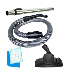 Philips Uyumlu FC 8632 PowerPro Active Hortumu Başlık Boru Filtre Seti