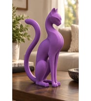 Kedi Anıtı Dekoratif Biblo