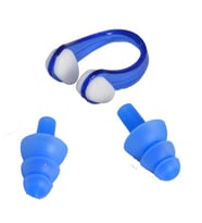 Avessa Ep-100 Kulak Burun Tıkacı Set Mavi