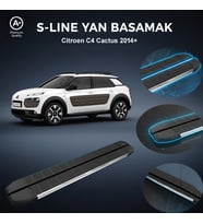 Citroen C4 Cactus S-Line Premium Krom Yan Basamak   2014 Sonrası