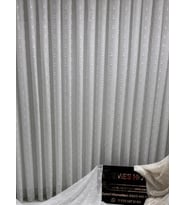 NİVEMESHOME FLORİDA DD1654 V2 KETEN GÖRÜNÜMLÜ GRİ RENKLİ BOHEM TARZ PONPON 1/3 SIK PİLELİ TÜL PERDE