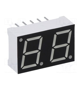 10mm 2'li Ortak Anot Display - LTD4606R-NB