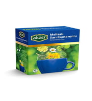 Akzer Melisalı Sarı Kantaronlu Çay 60'lı Süzen Poşet