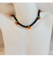 Portakal Model Kum Boncuk Kolye