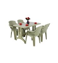 Mandella Zeugma 70x120  Golf Koltuk 4 Kişilik Masa Takımı Çölbeji