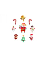 Yılbaşı Partisi Mini Shap 9 Lu Folyo Balon Set