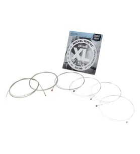 D'Addario EXL148 XL Nickel Wound Elektro Gitar Tel Seti - 12-60 Extra Heavy (Profesyonel)  Drop C Akort İçin İdeal, Kalınlaştırılmış Gövde, Güçlü Atak ve Yüksek Rezonans