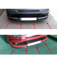 Citroen C4 Cupra R Uyumlu Ön Lip Mat Siyah Ön Tampon Lip