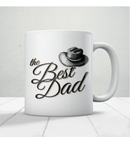 The Best Dad Baskılı Babalar Günü Kupa Bardak