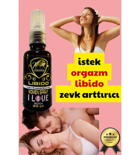 Caraboa Kadın Performanse Artırıcı Sprey Istek Arttırıcılım Orgazmlı Hızlı Etkili 30CC